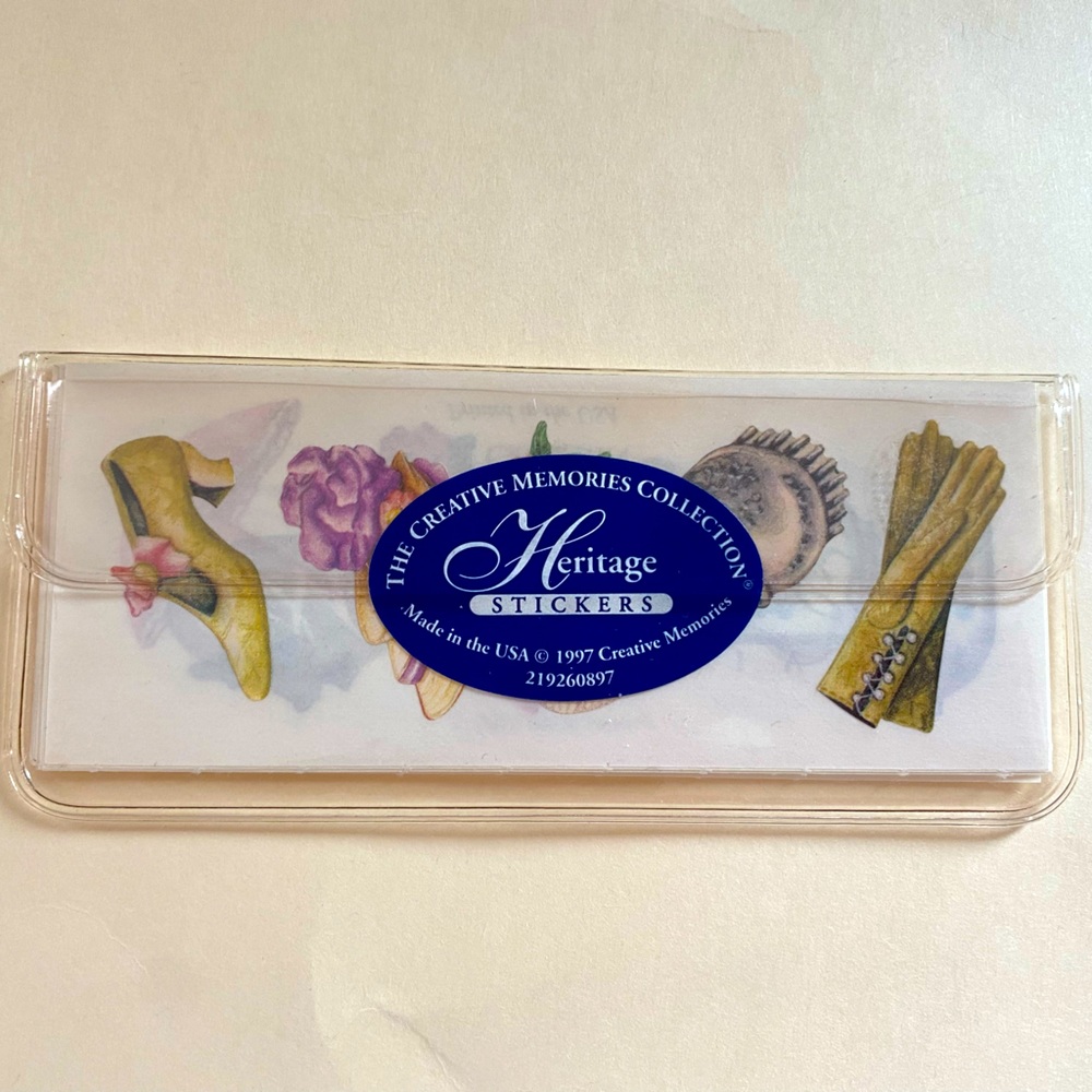 Creative Memories vintage Heritage stickers